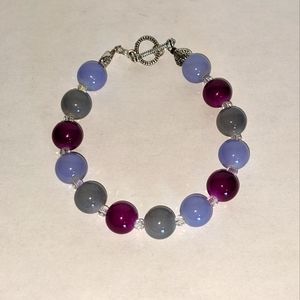 Purple Bead Bracelet